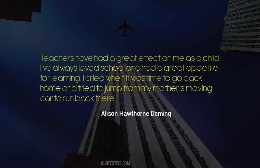 Alison Hawthorne Deming Quotes #1066739