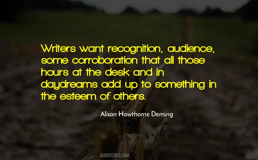 Alison Hawthorne Deming Quotes #1075803