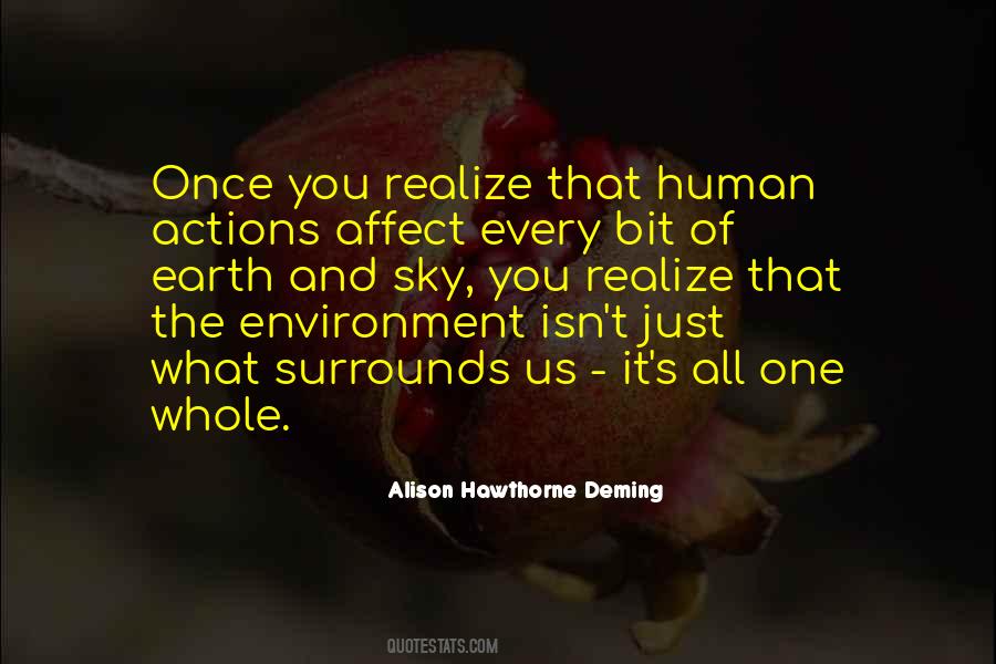 Alison Hawthorne Deming Quotes #1158305