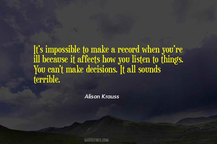 Alison Krauss Quotes #63333