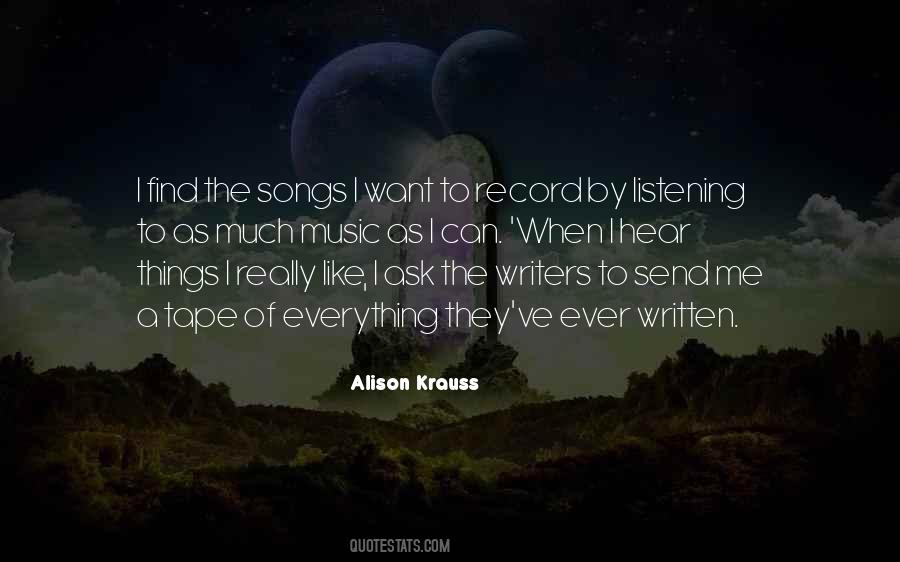 Alison Krauss Quotes #67678