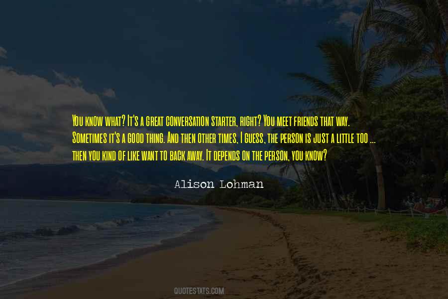Alison Lohman Quotes #67600