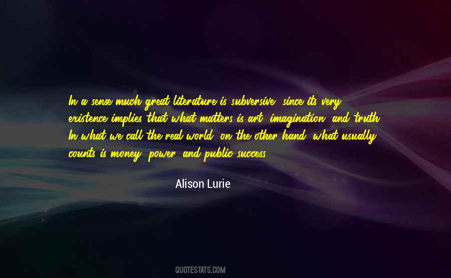 Alison Lurie Quotes #1500652