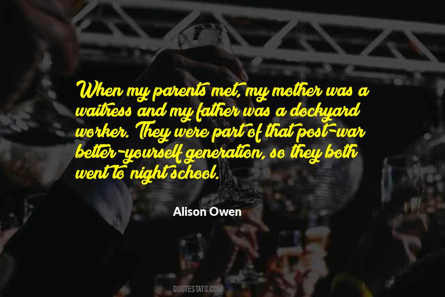 Alison Owen Quotes #78232