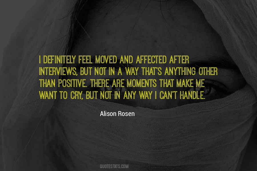 Alison Rosen Quotes #778373