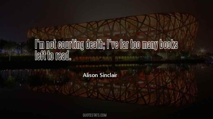 Alison Sinclair Quotes #753150