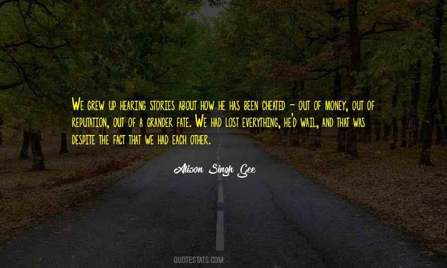 Alison Singh Gee Quotes #554912