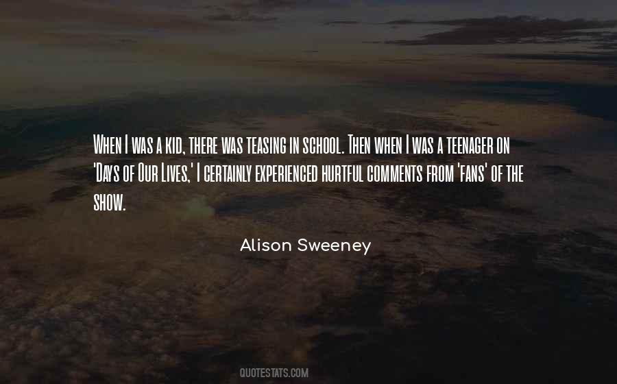 Alison Sweeney Quotes #978183