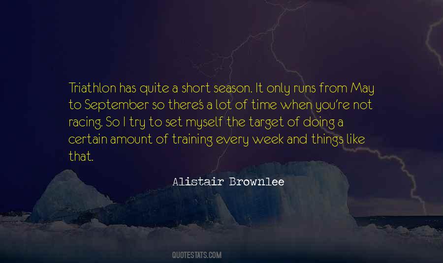 Alistair Brownlee Quotes #1770045