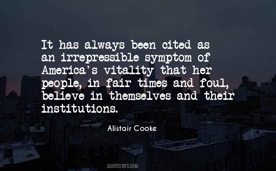 Alistair Cooke Quotes #950717