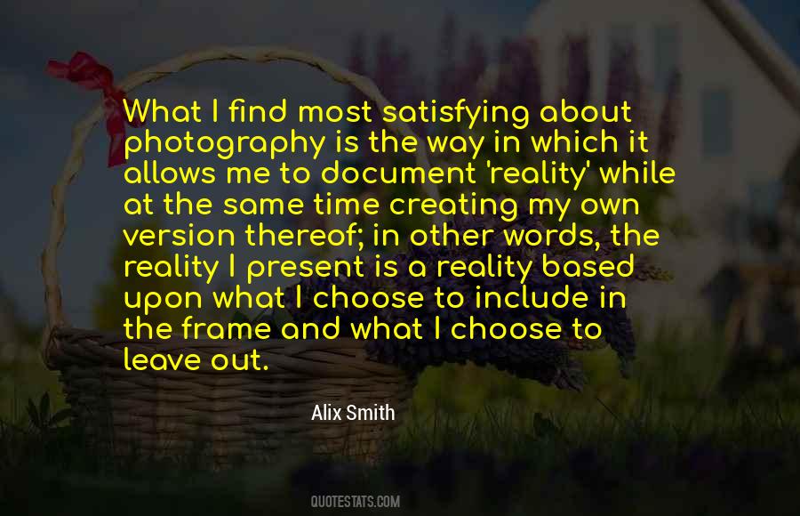 Alix Smith Quotes #1156503