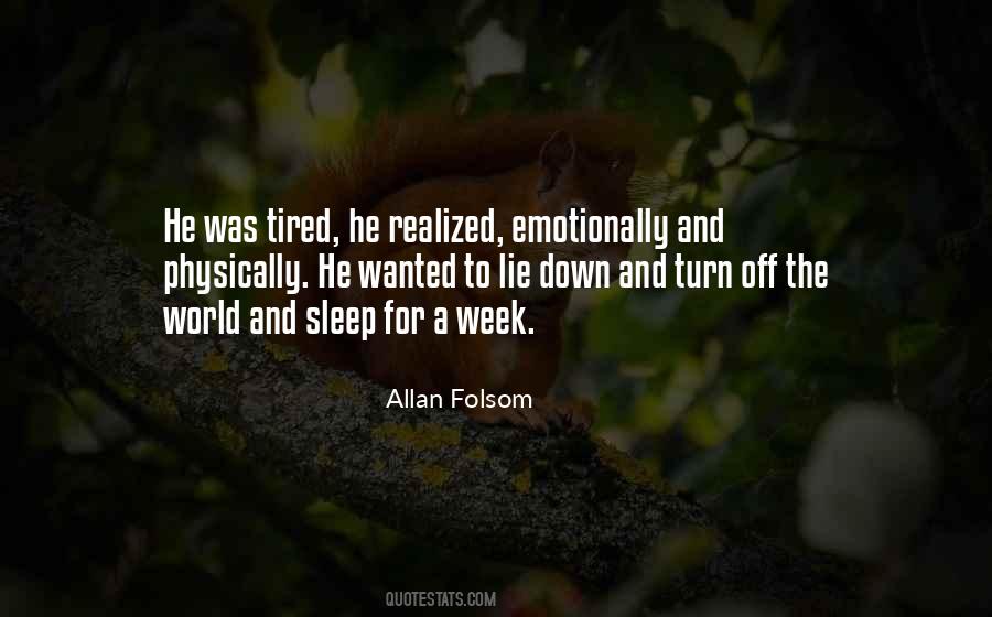 Allan Folsom Quotes #257069