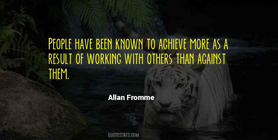 Allan Fromme Quotes #1547856 Allan Fromme Quotes #1547856