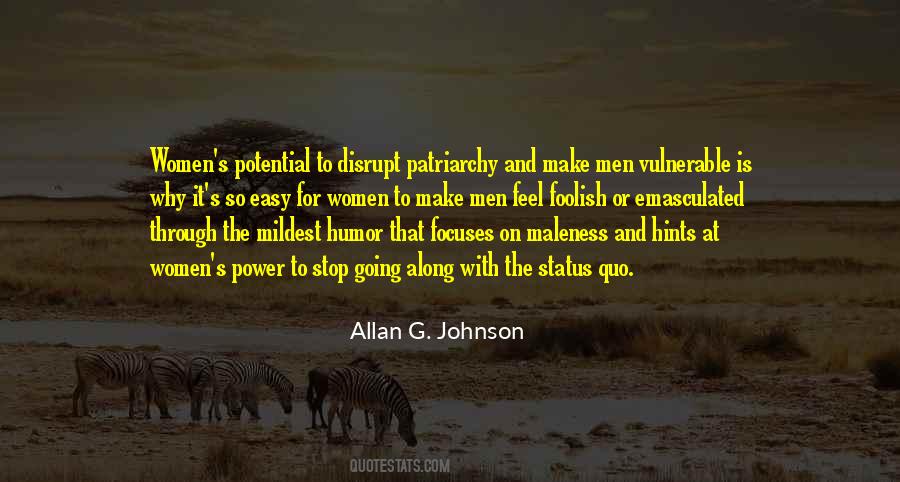 Allan G. Johnson Quotes #203170