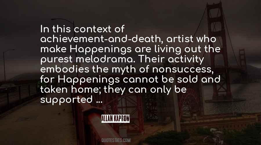 Allan Kaprow Quotes #62868