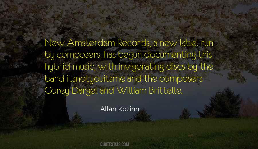 Allan Kozinn Quotes #485689 Allan Kozinn Quotes #485689