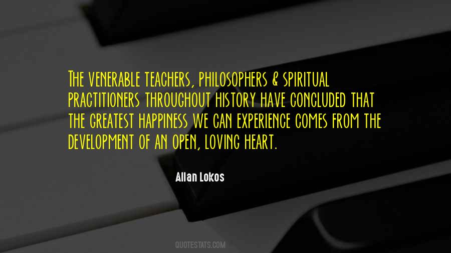 Allan Lokos Quotes #148644