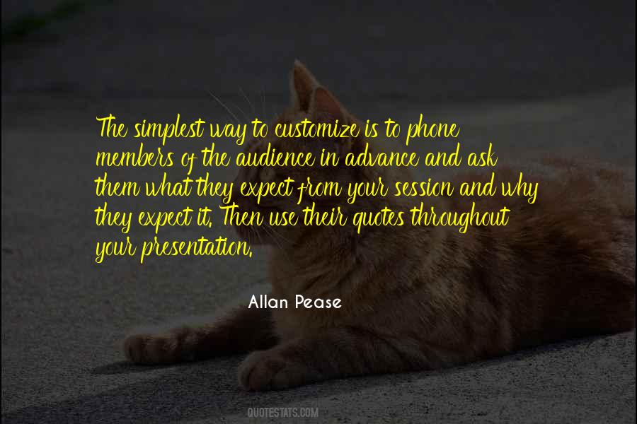 Allan Pease Quotes #1490792