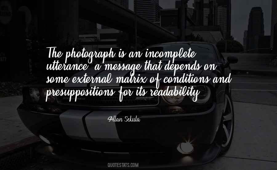 Allan Sekula Quotes #305420