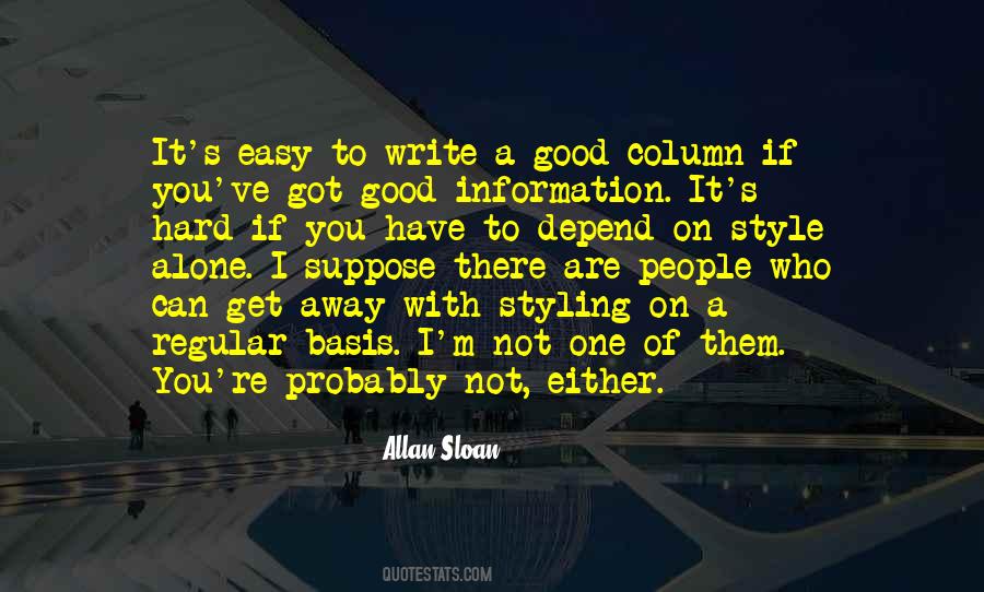 Allan Sloan Quotes #560297