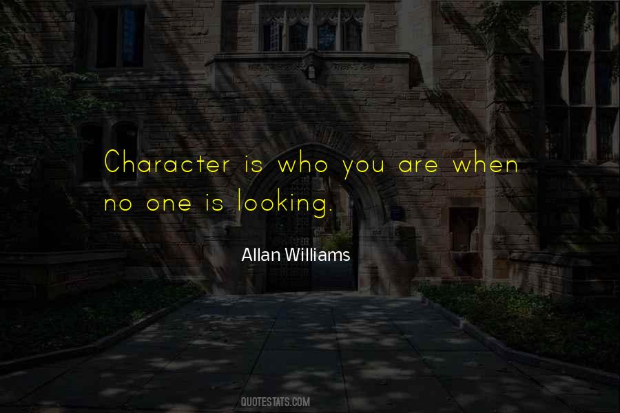 Allan Williams Quotes #1261209