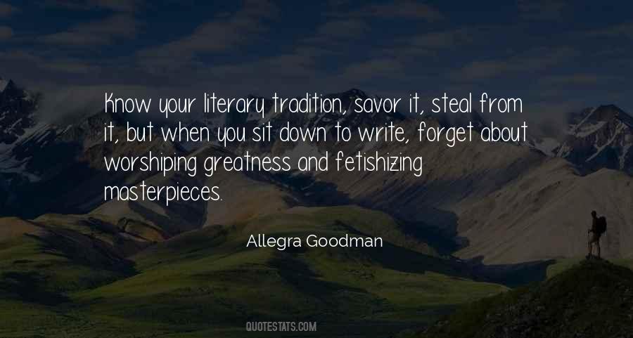 Allegra Goodman Quotes #1140428