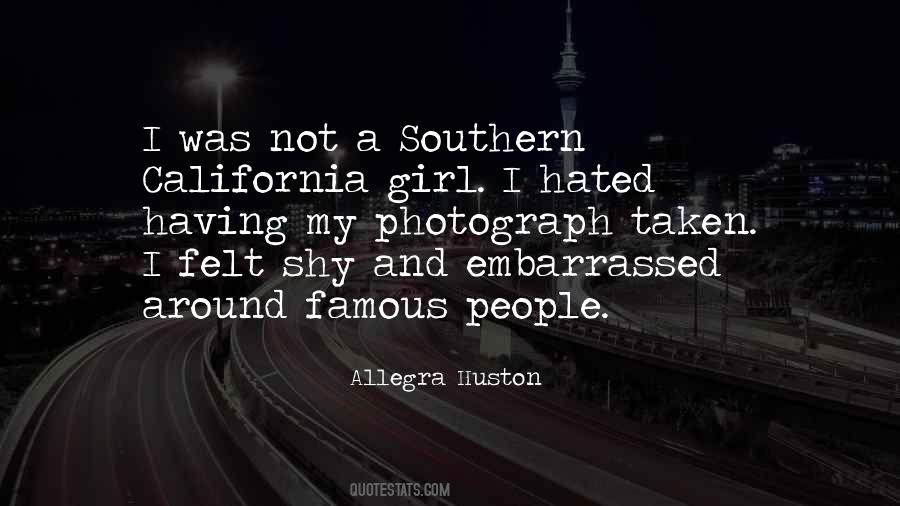 Allegra Huston Quotes #1305233