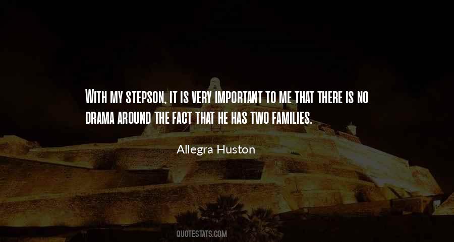 Allegra Huston Quotes #542383