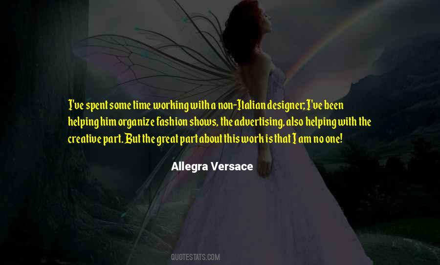 Allegra Versace Quotes #1563302