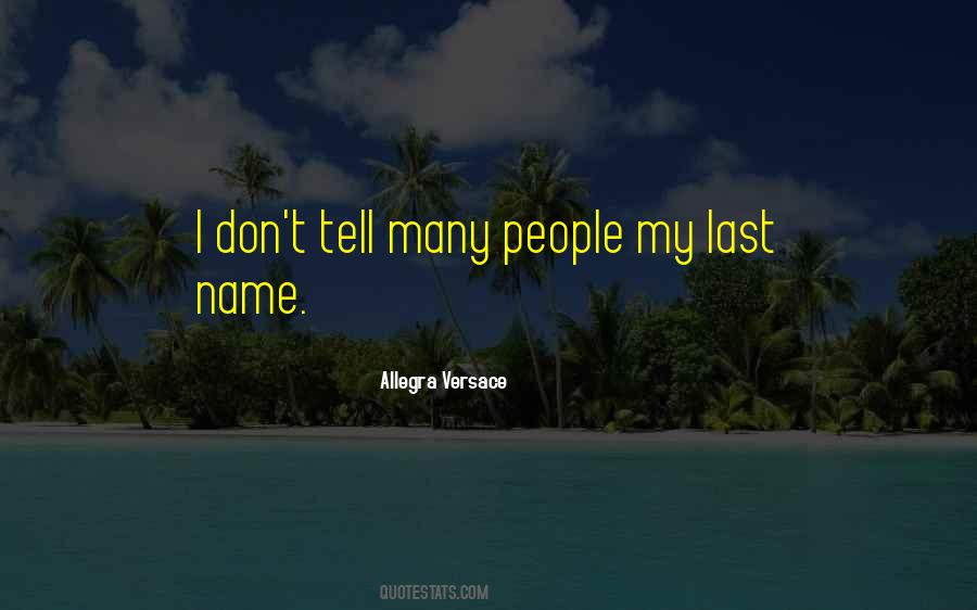 Allegra Versace Quotes #774800