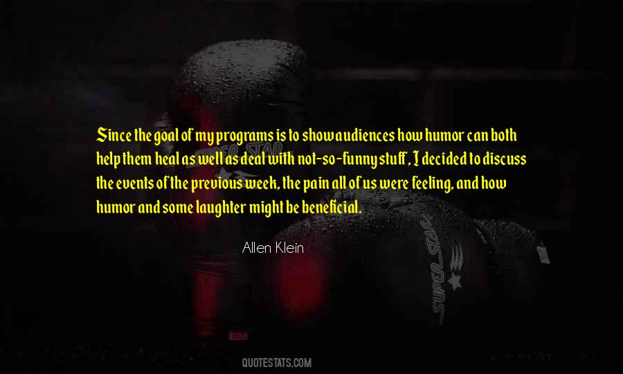 Allen Klein Quotes #1307492
