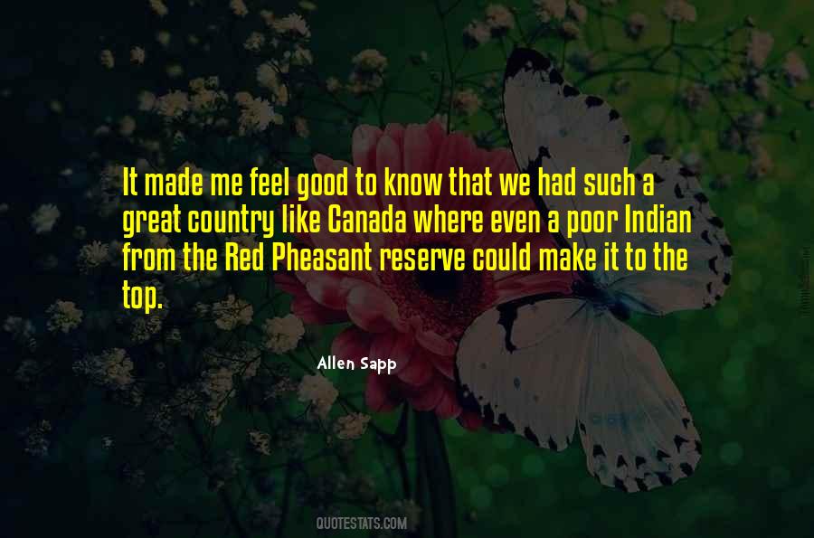 Allen Sapp Quotes #1270229