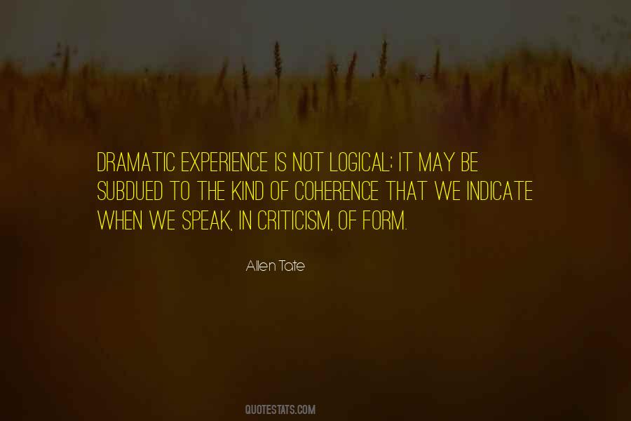 Allen Tate Quotes #1009722