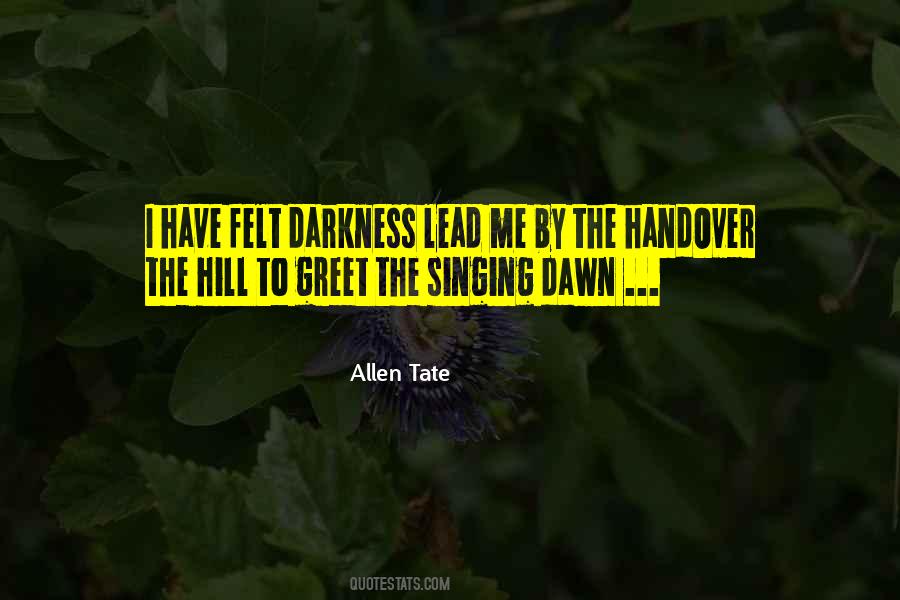Allen Tate Quotes #215112