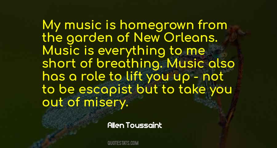 Allen Toussaint Quotes #293275