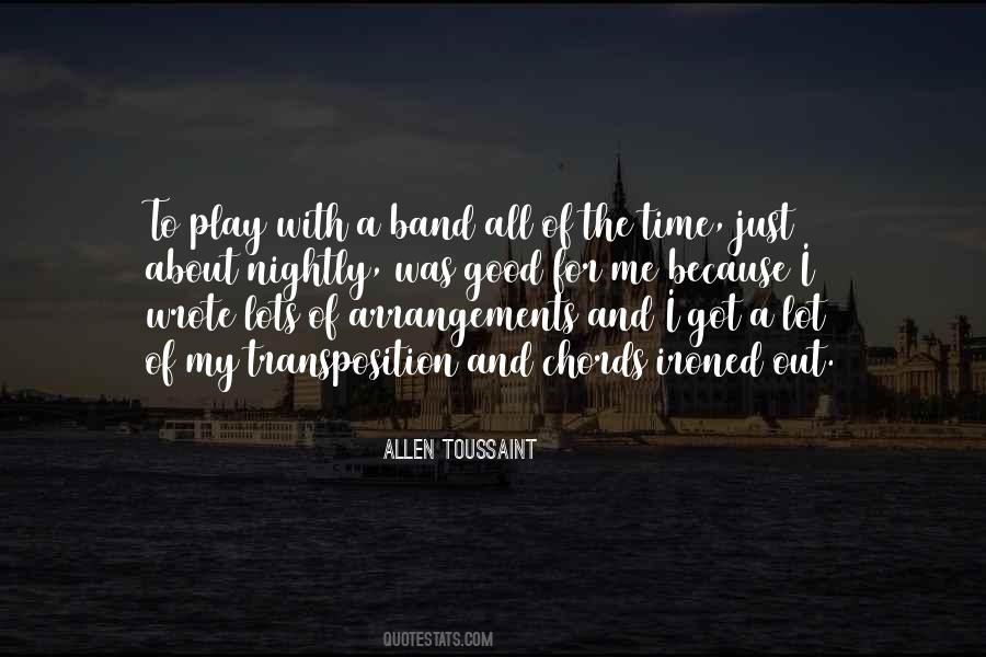 Allen Toussaint Quotes #91430