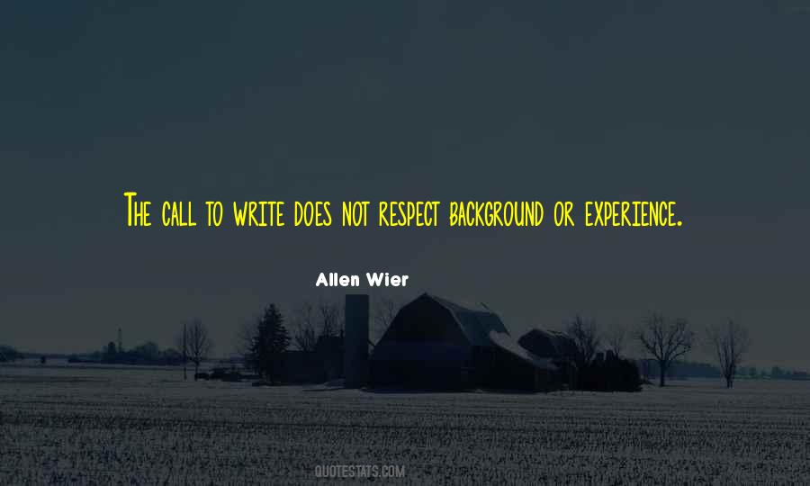 Allen Wier Quotes #664596