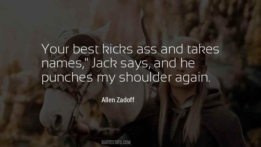 Allen Zadoff Quotes #470691