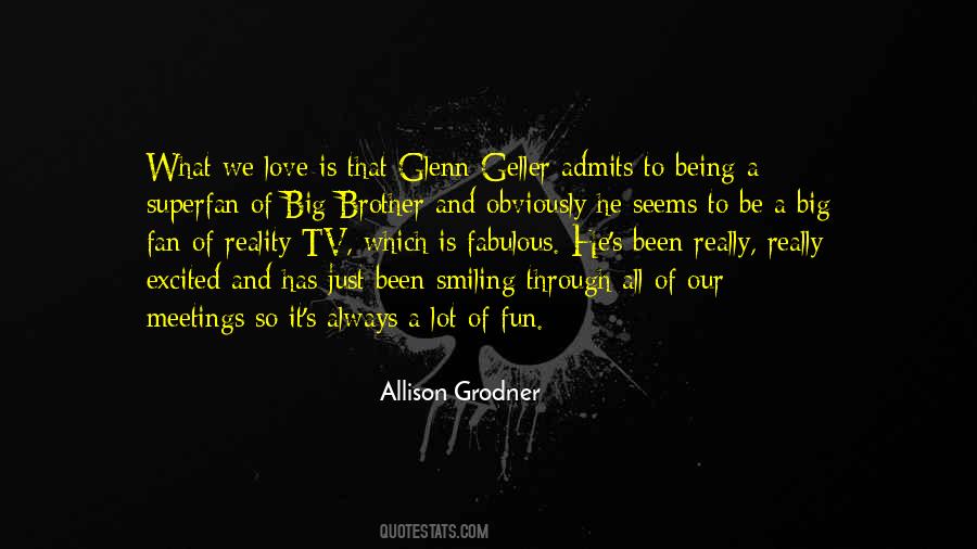 Allison Grodner Quotes #25756