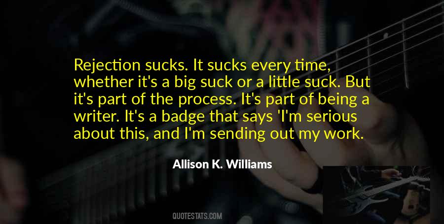 Allison K. Williams Quotes #496333