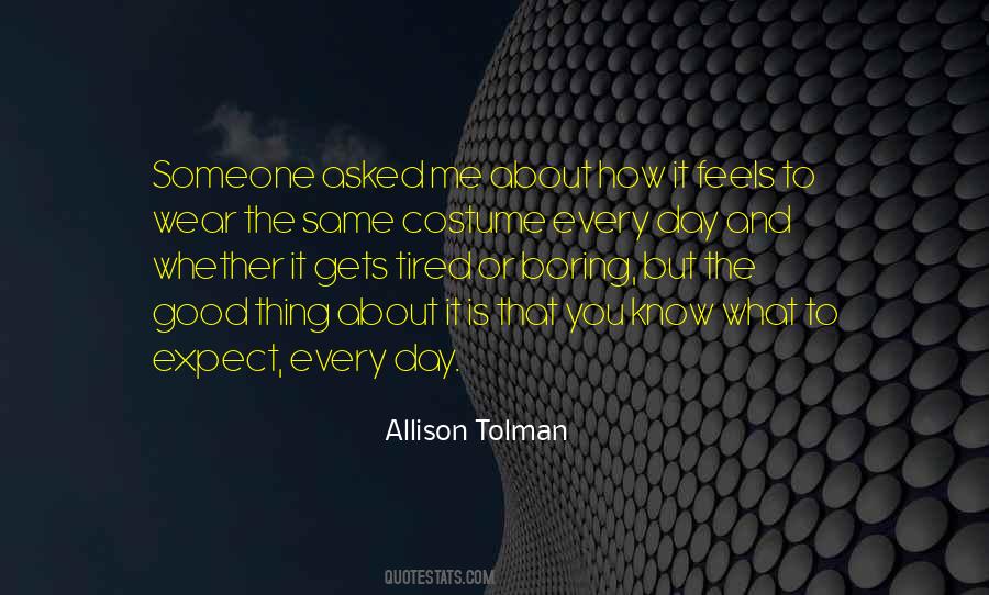 Allison Tolman Quotes #28365