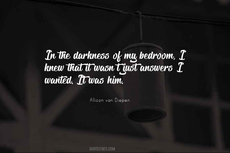 Allison Van Diepen Quotes #126545