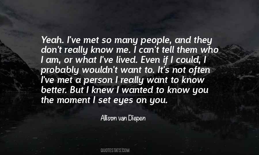 Allison Van Diepen Quotes #882393