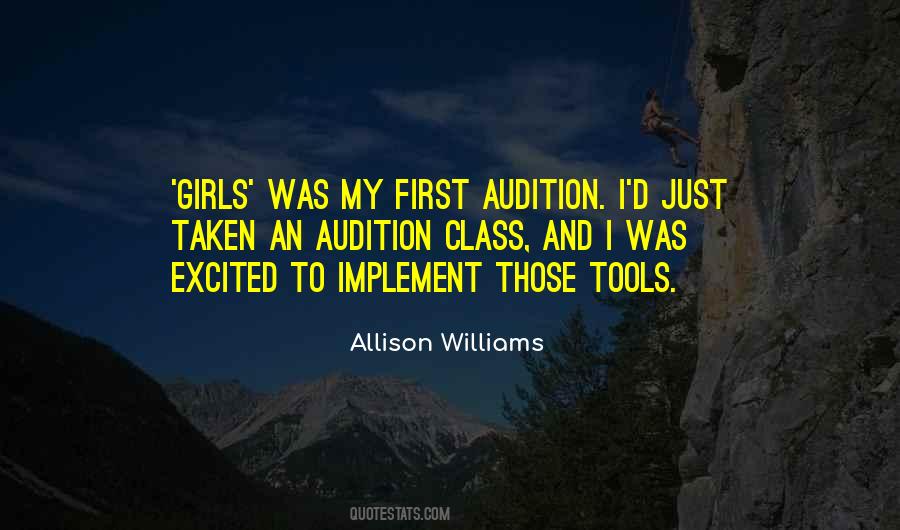 Allison Williams Quotes #1382369