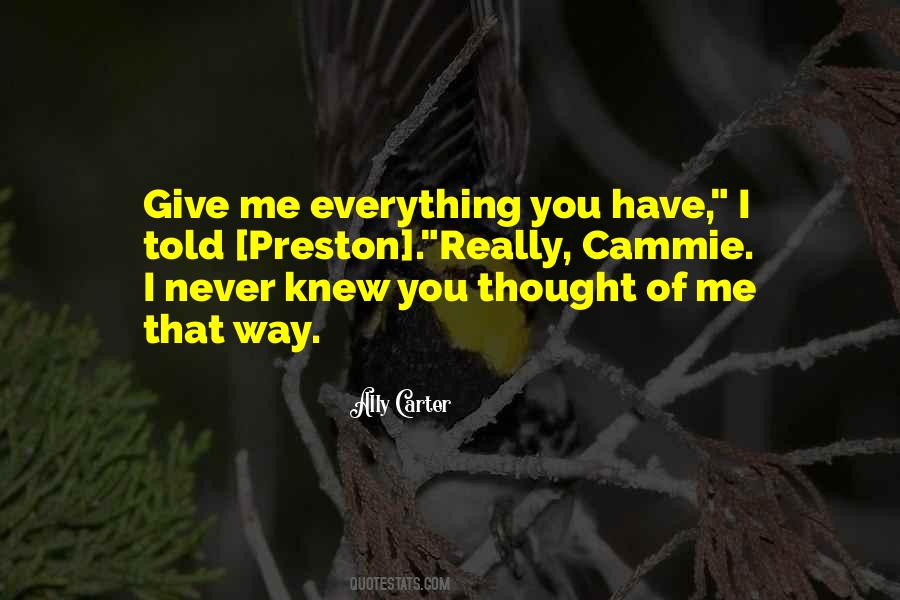 Ally Carter Quotes #1127130