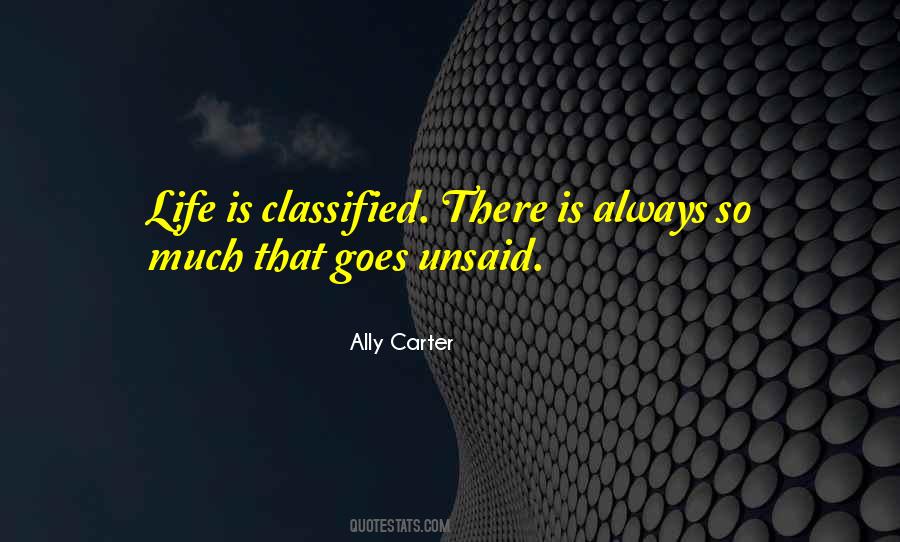 Ally Carter Quotes #1554814
