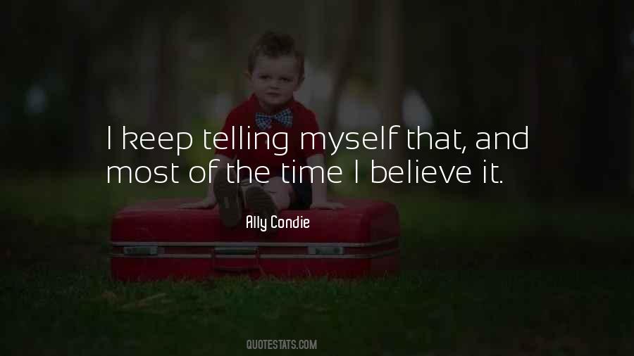Ally Condie Quotes #1207233
