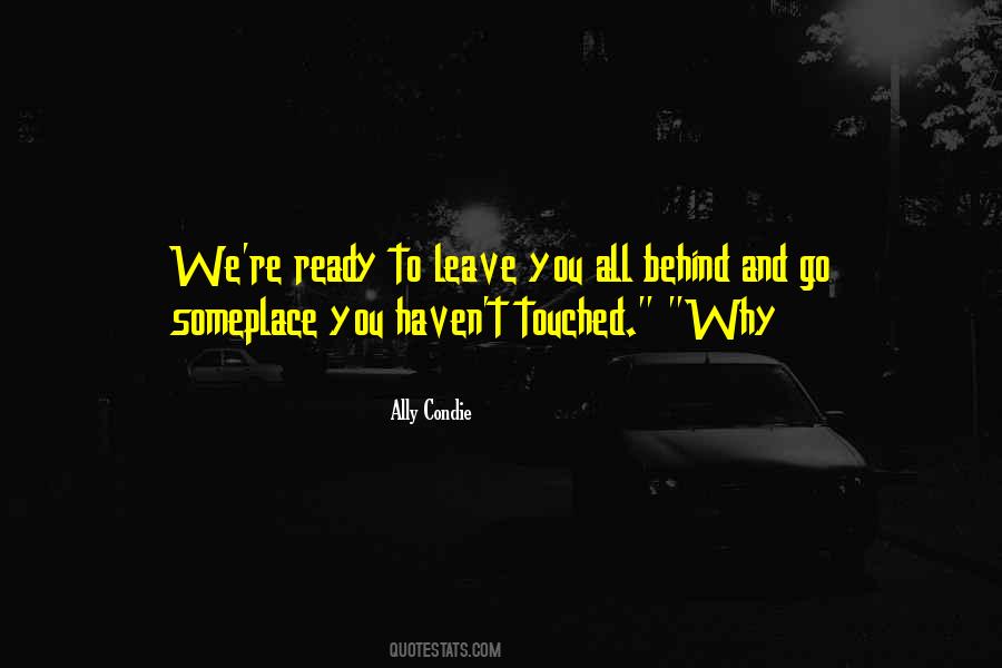 Ally Condie Quotes #1329180