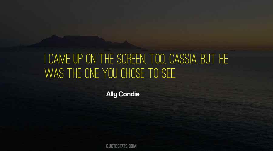 Ally Condie Quotes #427134