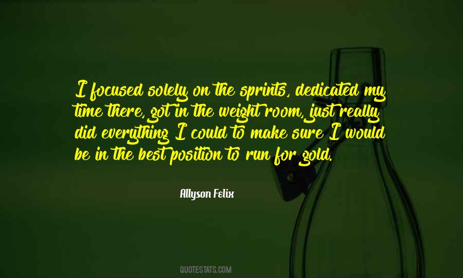 Allyson Felix Quotes #1141657